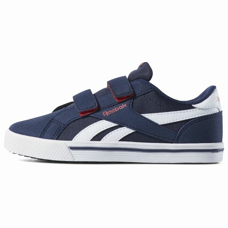 Tenisi Reebok Royal Complete Baieti Bleumarin/Albi/Rosii Romania MO8069MR